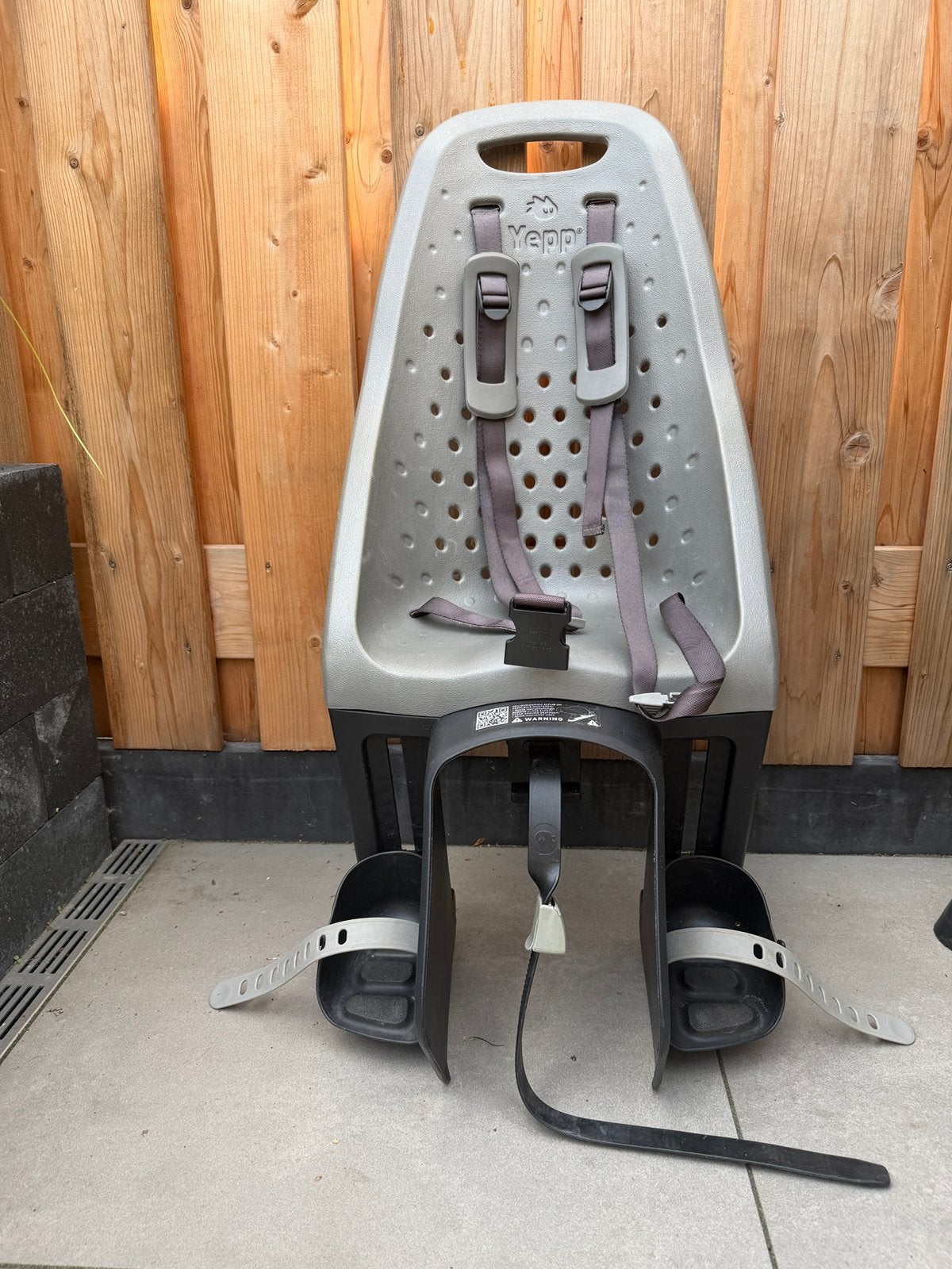 Thule Yepp Maxi inclusief Easyfit adapter voor bagagedrager, Fietsen en Brommers, Achterzitje, Ophalen, 15 t/m 25 kg, Gebruikt