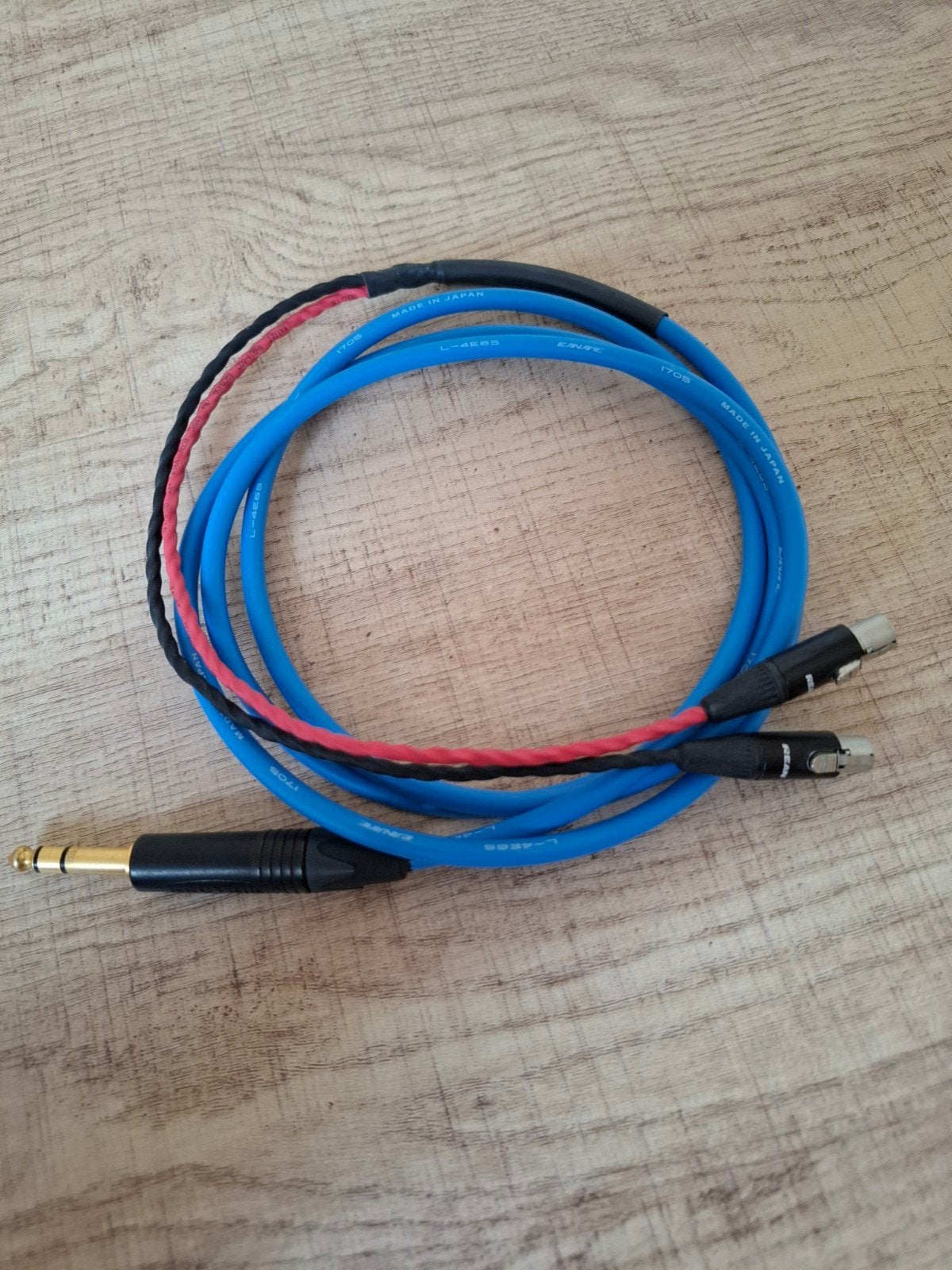 Canare L-4E6S Hoofdtelefoon Kabel - voor Audeze hoofdtelfoon, Audio, Tv en Foto, Audiokabels en Televisiekabels, Ophalen of Verzenden