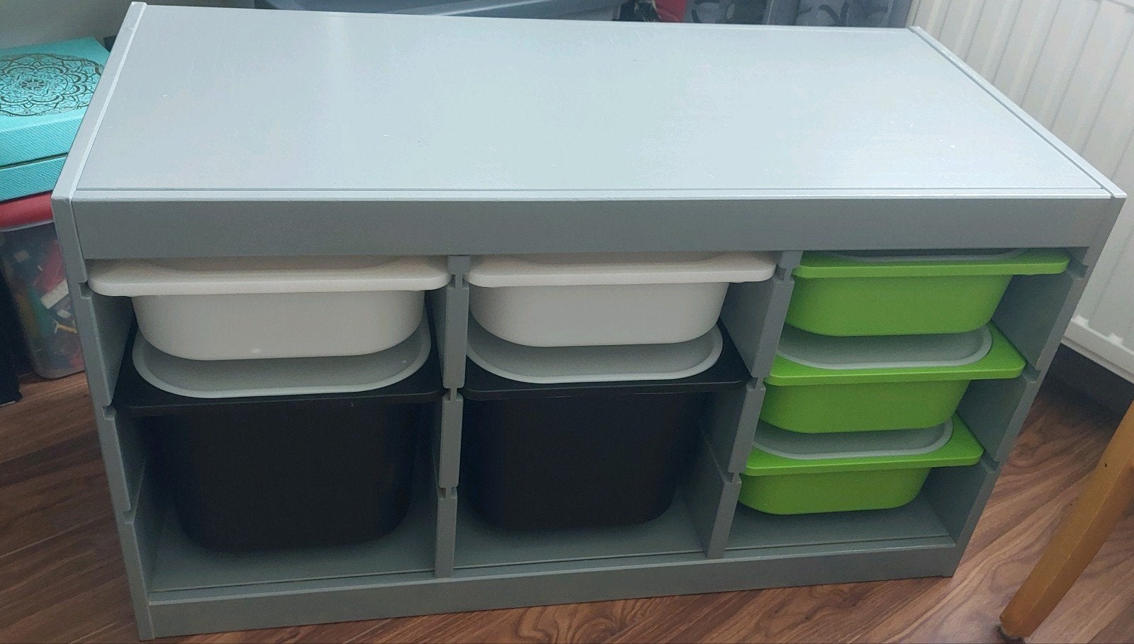 Ikea ladenkast met bakken, Ophalen, Gebruikt, 5 laden of meer, 50 tot 100 cm
