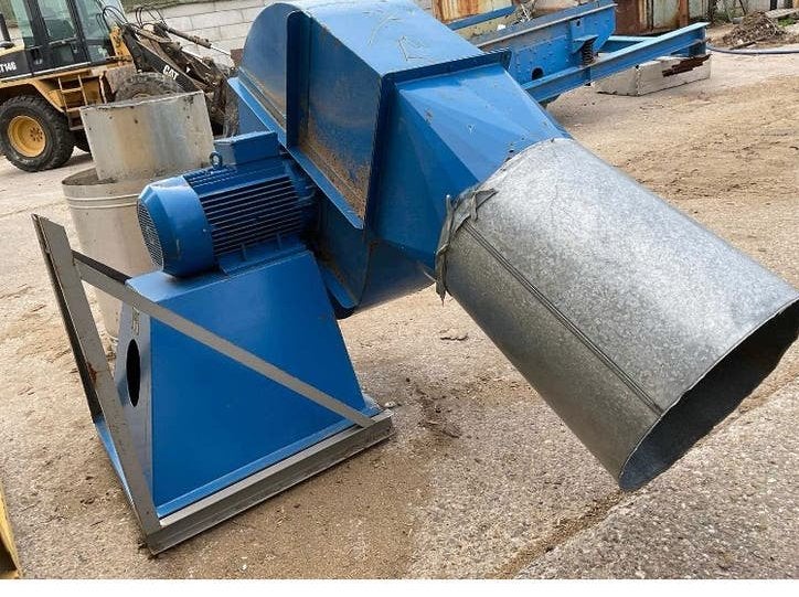 Ventilator / hooiblazer op krachtstroom, Ophalen, Gebruikt, Ventilator