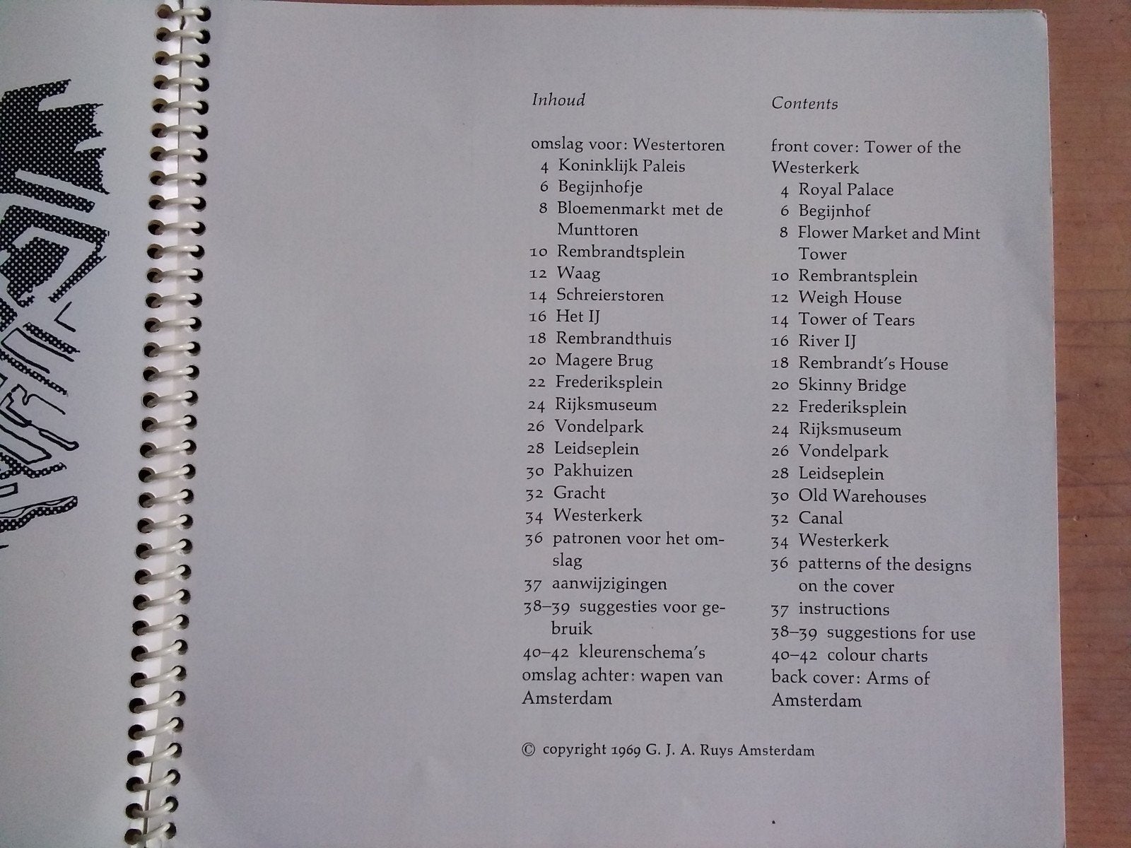 Amsterdam in kruisjes - Atie Siegenbeek van Heukelom, Verzenden, Patroon