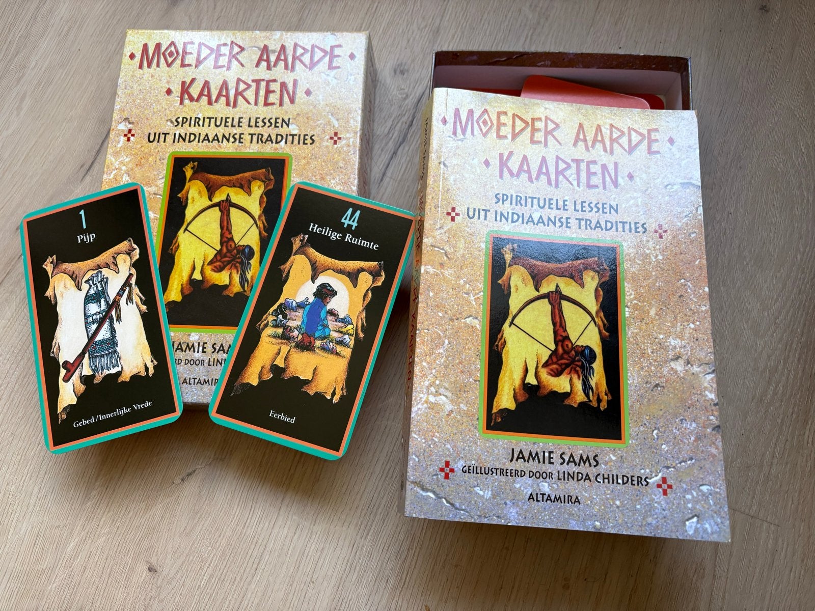 Moeder Aarde Kaarten - zgan, Boeken, Esoterie en Spiritualiteit, Ophalen, Zo goed als nieuw, Tarot of Kaarten leggen, Overige typen