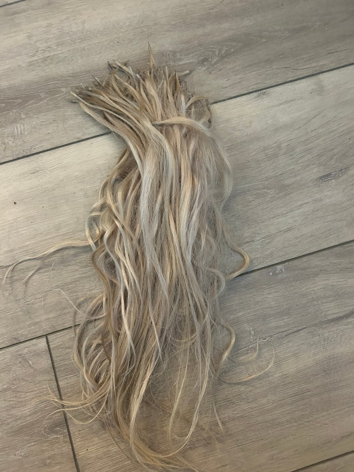 Nano/micro ring extensions 50 cm, Ophalen of Verzenden, Zo goed als nieuw, Pruik of Haarverlenging