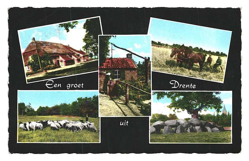 939823 Drente Drenthe 1964 Hunnebed Hunebed Gelopen, Verzenden, 1960 tot 1980, Gelopen, Drenthe
