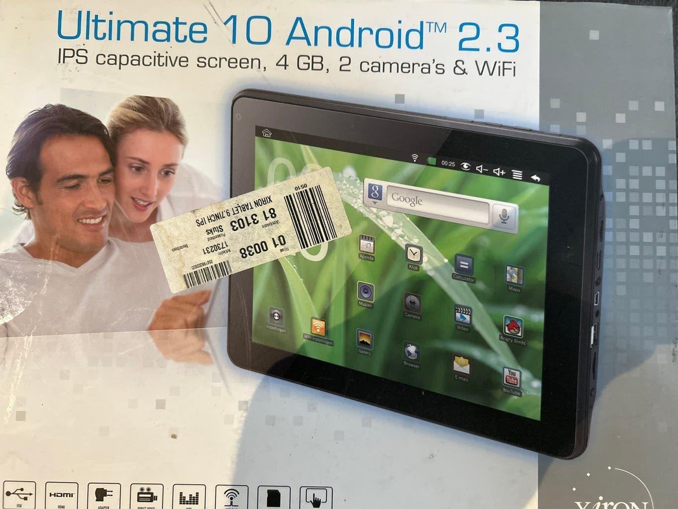 Viton Ultimate 10 Android 2.3 Tablet - 4GB, WiFi, 10 inch, Zo goed als nieuw, 64 GB, Wi-Fi, Ophalen