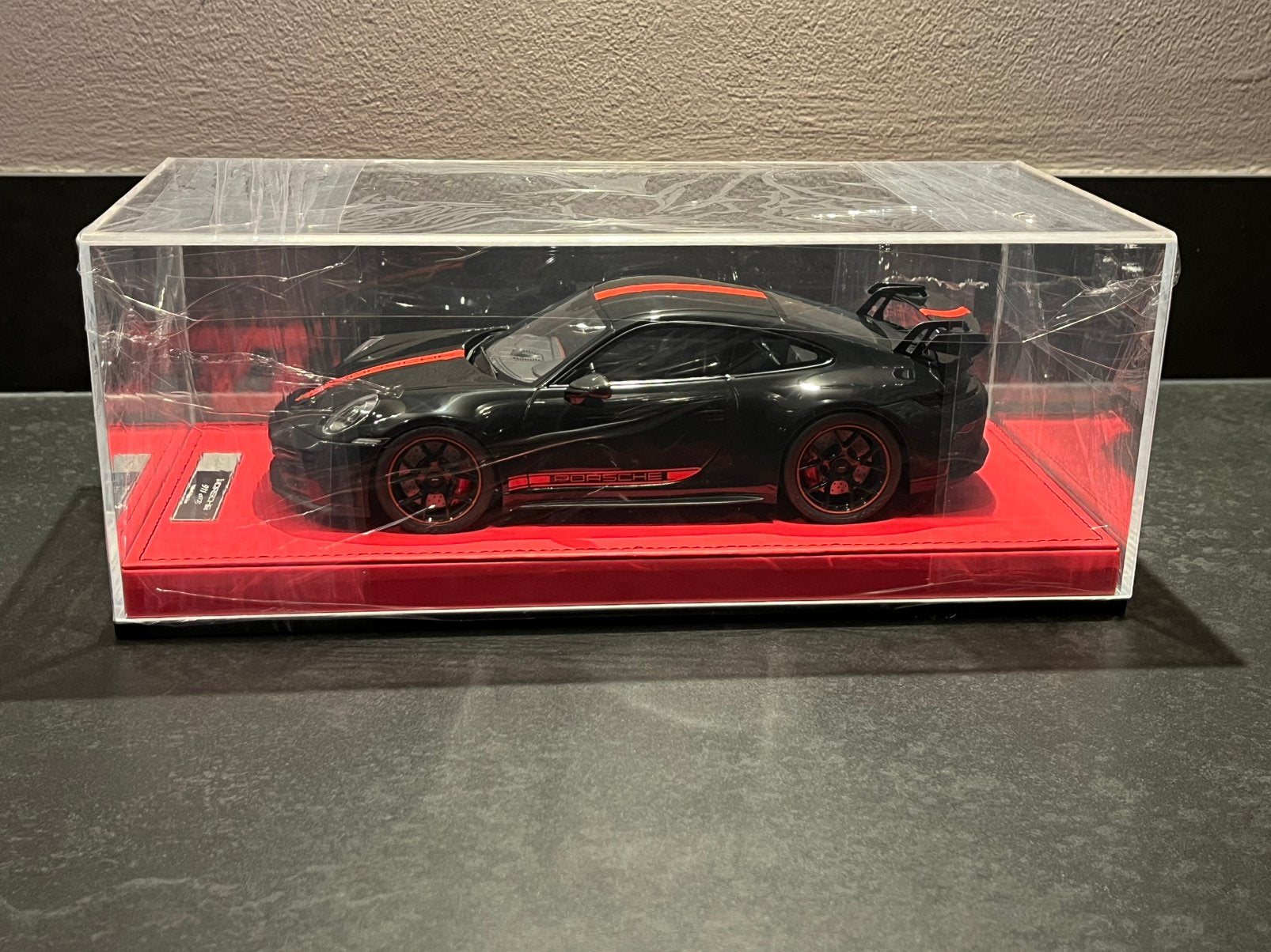 Porsche 911 (992) GT3 1/20 1:18 Ivy Merit Zwart, Ophalen of Verzenden, Nieuw, Auto, Overige merken