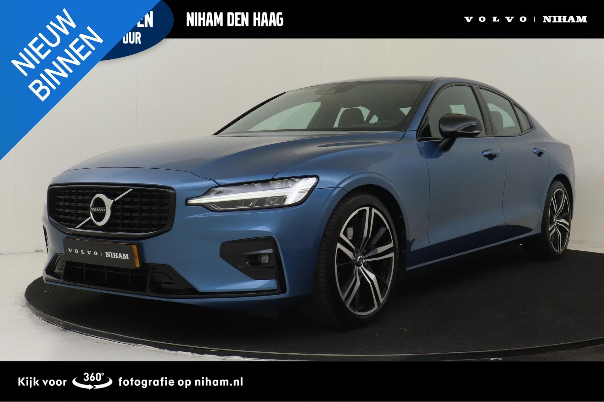 Volvo S60 B3 (M-HYBRID) R-DESIGN -CAMERA|POWER-SEAT|KEYLESS|, Auto's, Volvo, Bedrijf, Te koop, S60, ABS, Achteruitrijcamera, Adaptive Cruise Control