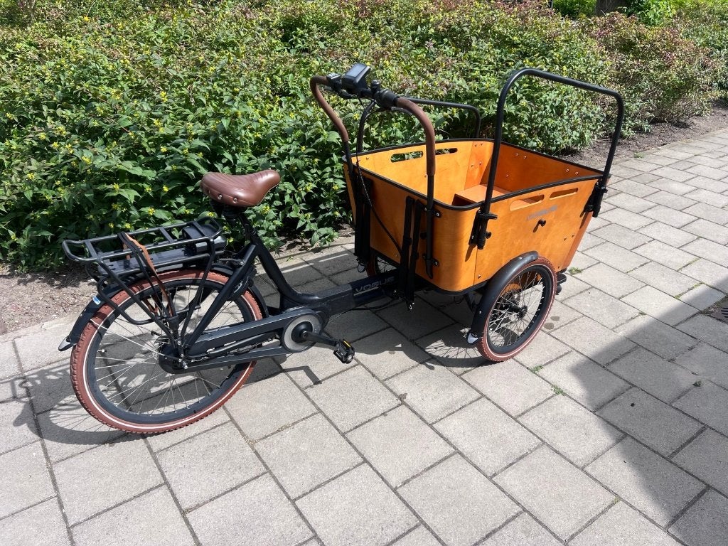 Vogue Carry 3 Bakfiets (2022) | 16Ah accu (2024) | Huif, Fietsen en Brommers, 4 kinderen of meer, Gebruikt, Elektrisch, Schijfrem