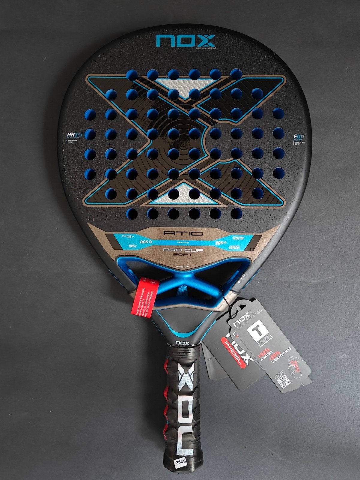 Nox AT10 Pro Cup Soft 2026 Agustin Tapia + Tas – Nieuw Padel, Sport en Fitness, Padel, -, NOX, Nieuw, Ophalen of Verzenden