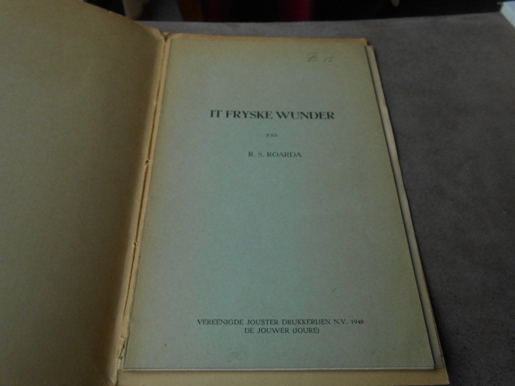 IT  FRYSKE  WUNDER, Boeken, Ophalen of Verzenden, Gelezen