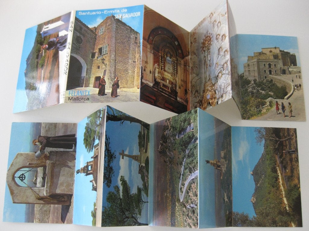 Ansichtkaarten 12 stuks Mallorca - Santuario - Ermita, Ophalen of Verzenden, 1980 tot heden, Ongelopen, Spanje