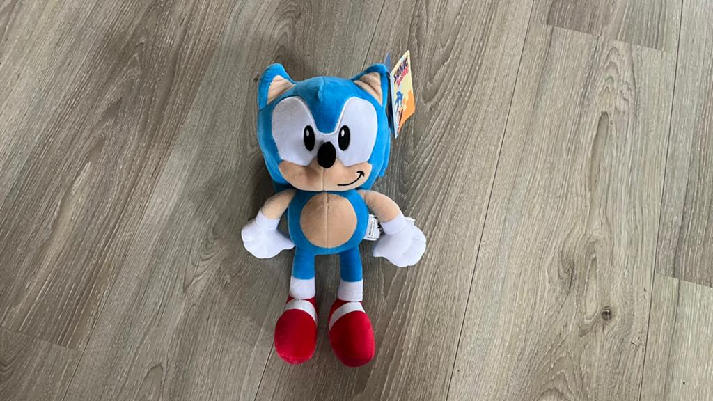 Sonic the Hedgehog Knuffel - Nieuw met label, Overige merken, Overige karakters, Overige typen, Blauw