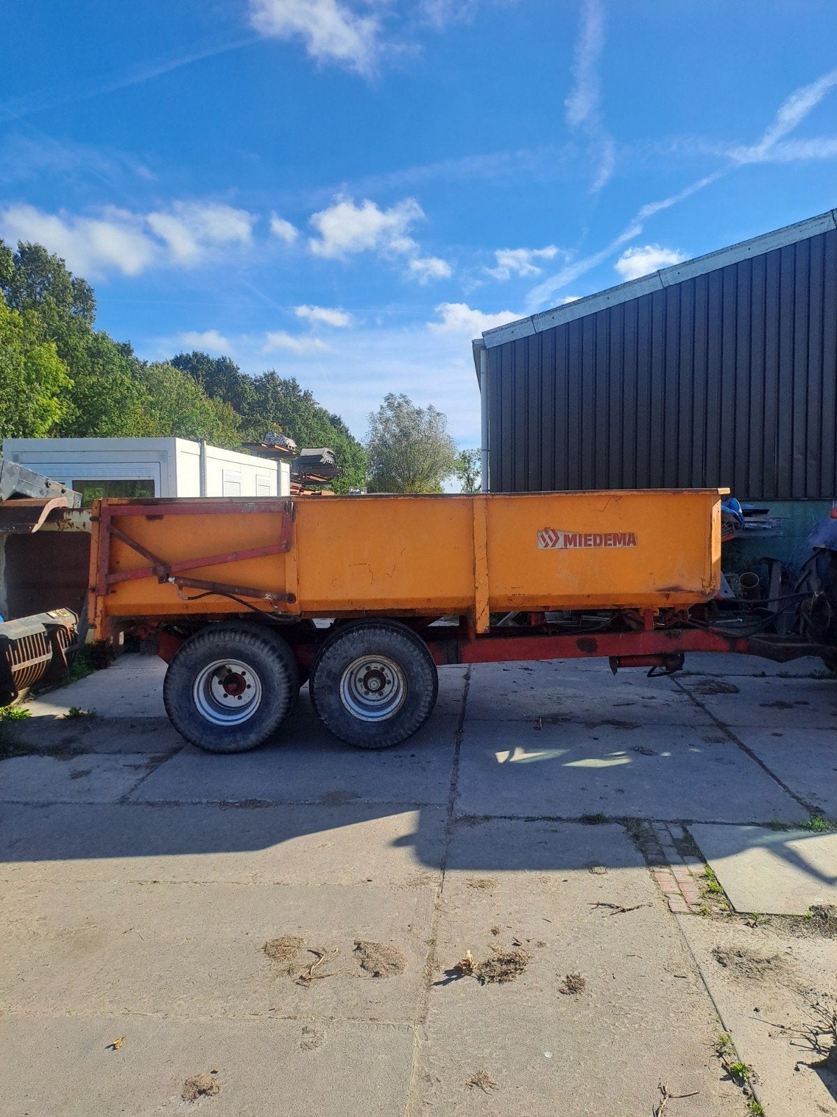 Miedema kipper / kiepwagen, Zakelijke goederen, Ophalen, Akkerbouw, Transport