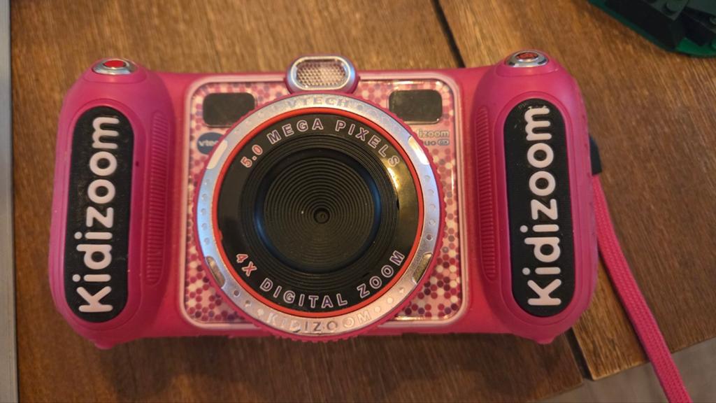 VTech Kidizoom Duo DX - Roze kindercamera, Kinderen en Baby's, Speelgoed | Vtech, Ophalen of Verzenden