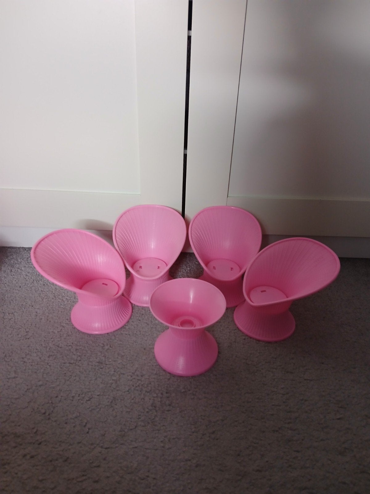 Vintage barbie stoelenset 1987, Kinderen en Baby's, Speelgoed | Poppen, Ophalen of Verzenden, Gebruikt, Overige typen