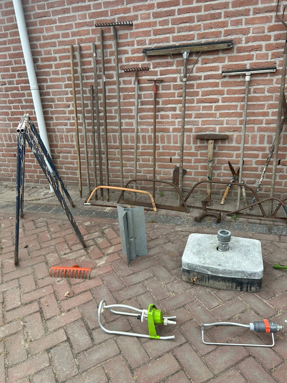 Tuingereedschap, Tuin en Terras, Ophalen of Verzenden, Gebruikt, IJzer