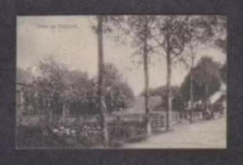Oldekerk Straatbeeld, naar Oostrum bij Dokkum., Verzamelen, Ophalen of Verzenden, Voor 1920, Gelopen, Groningen