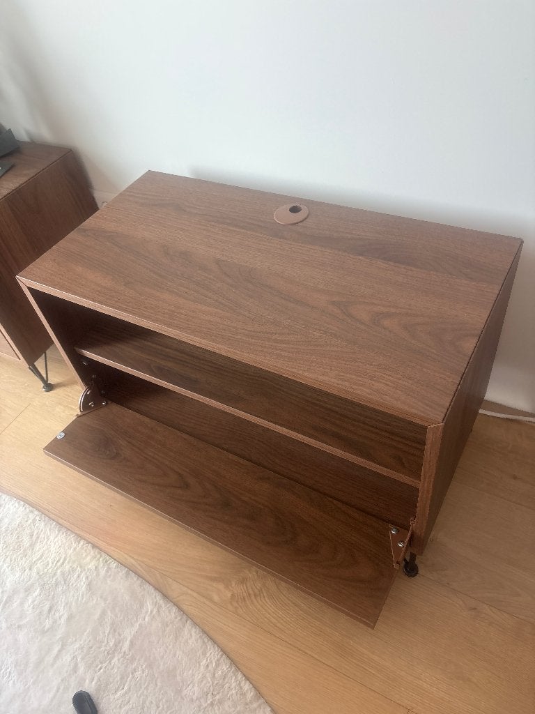 EKET mediaplank/tv meubel met pootjes, Ophalen, 25 tot 50 cm, 50 tot 100 cm, Minder dan 100 cm