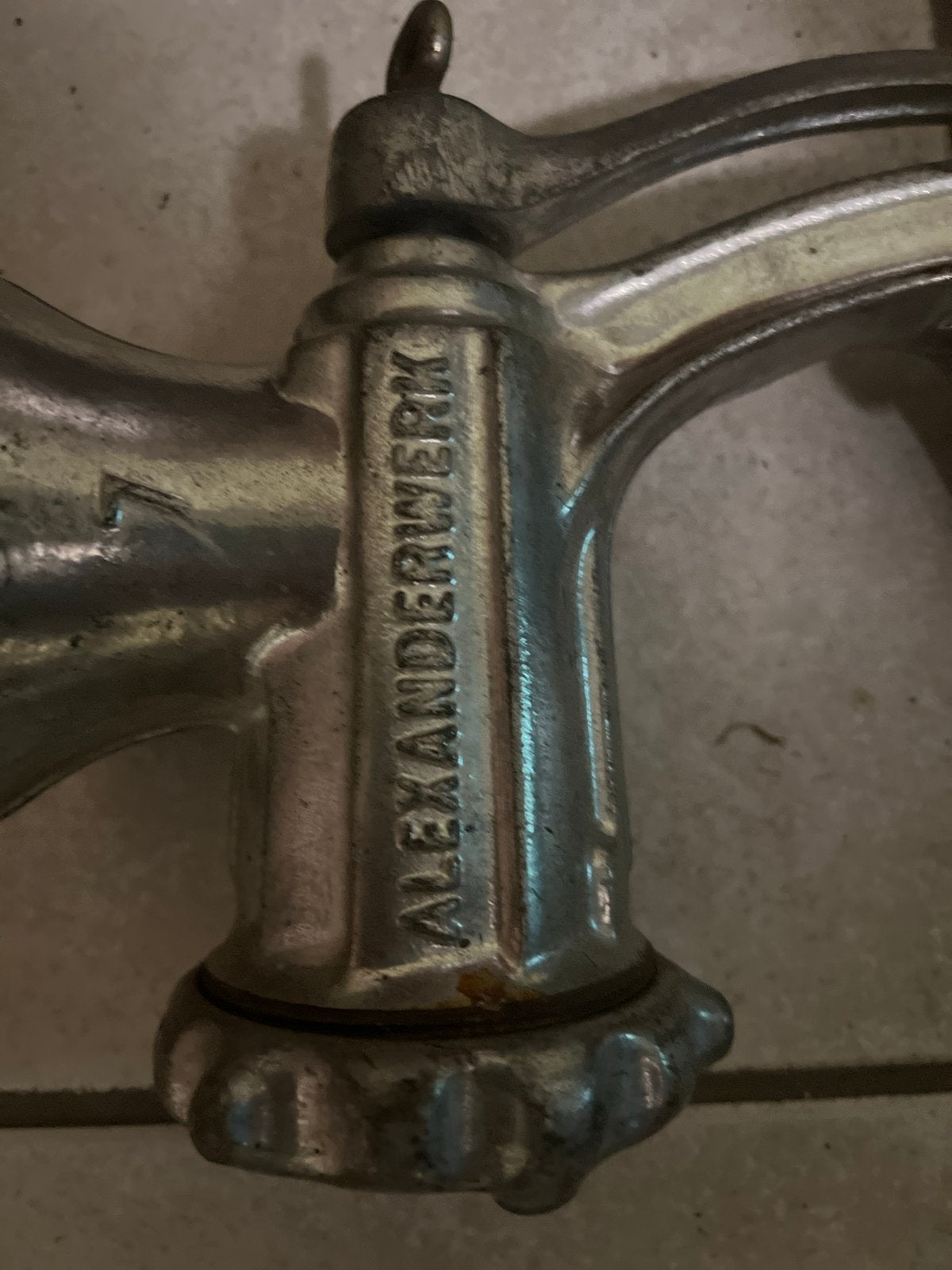 Vintage Alexanderwerk Vleesmolen - Handbediend, Ophalen of Verzenden