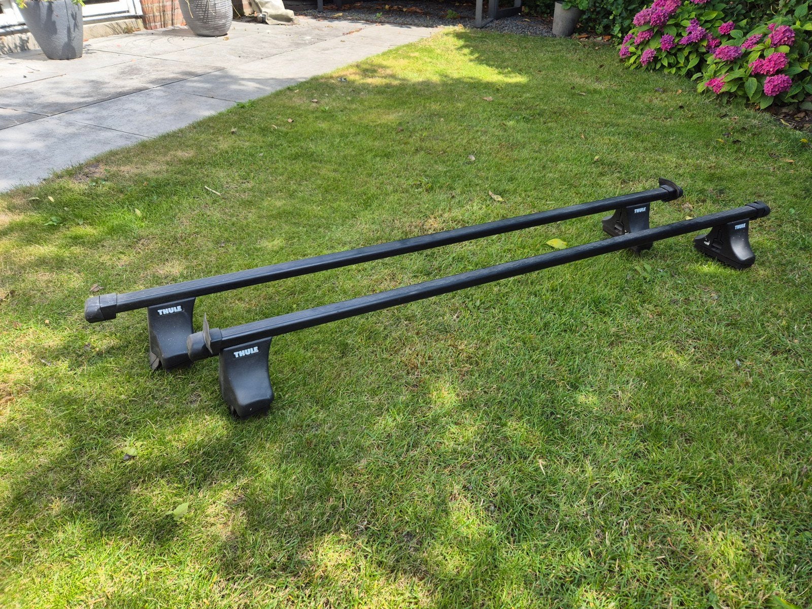 Thule dakdragers 1m40, Auto diversen, Ophalen, Gebruikt