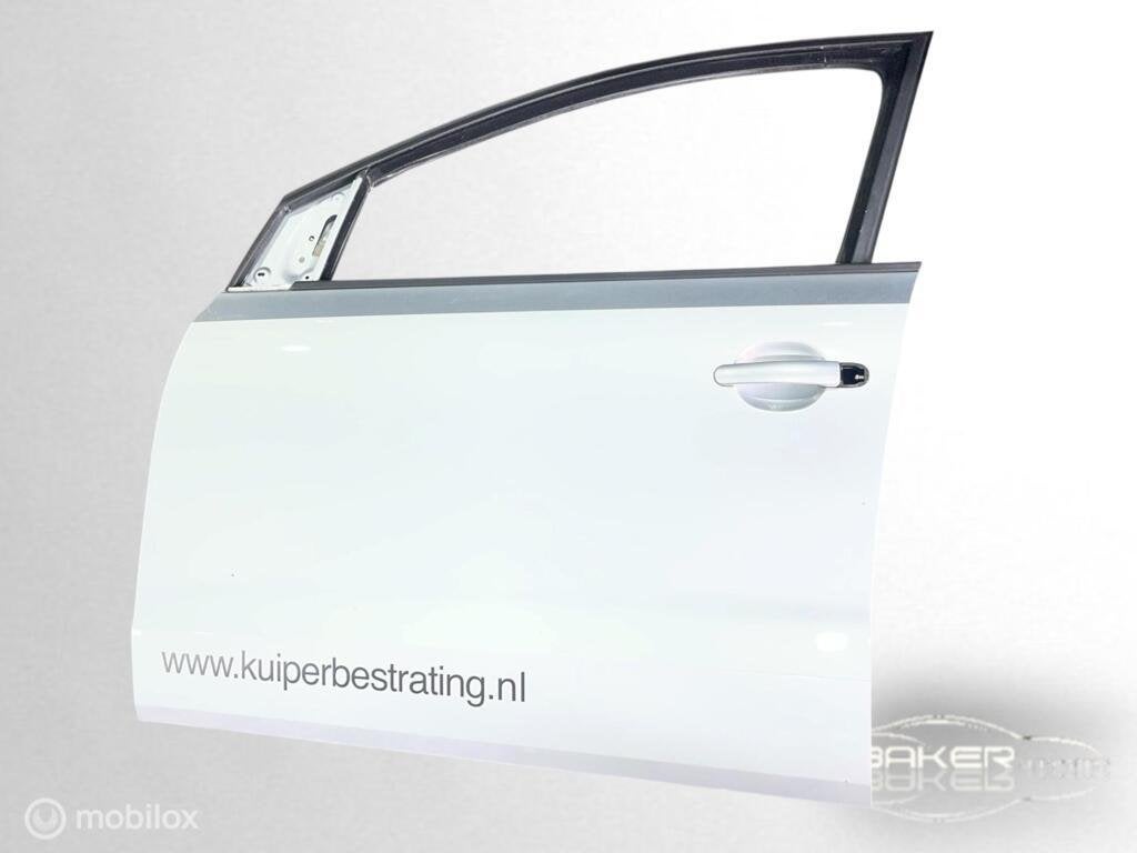 Portier linksvoor Volkswagen Polo 6R (09-14) LA7W 5-deurs, Gebruikt, Voor, Ophalen of Verzenden, Volkswagen