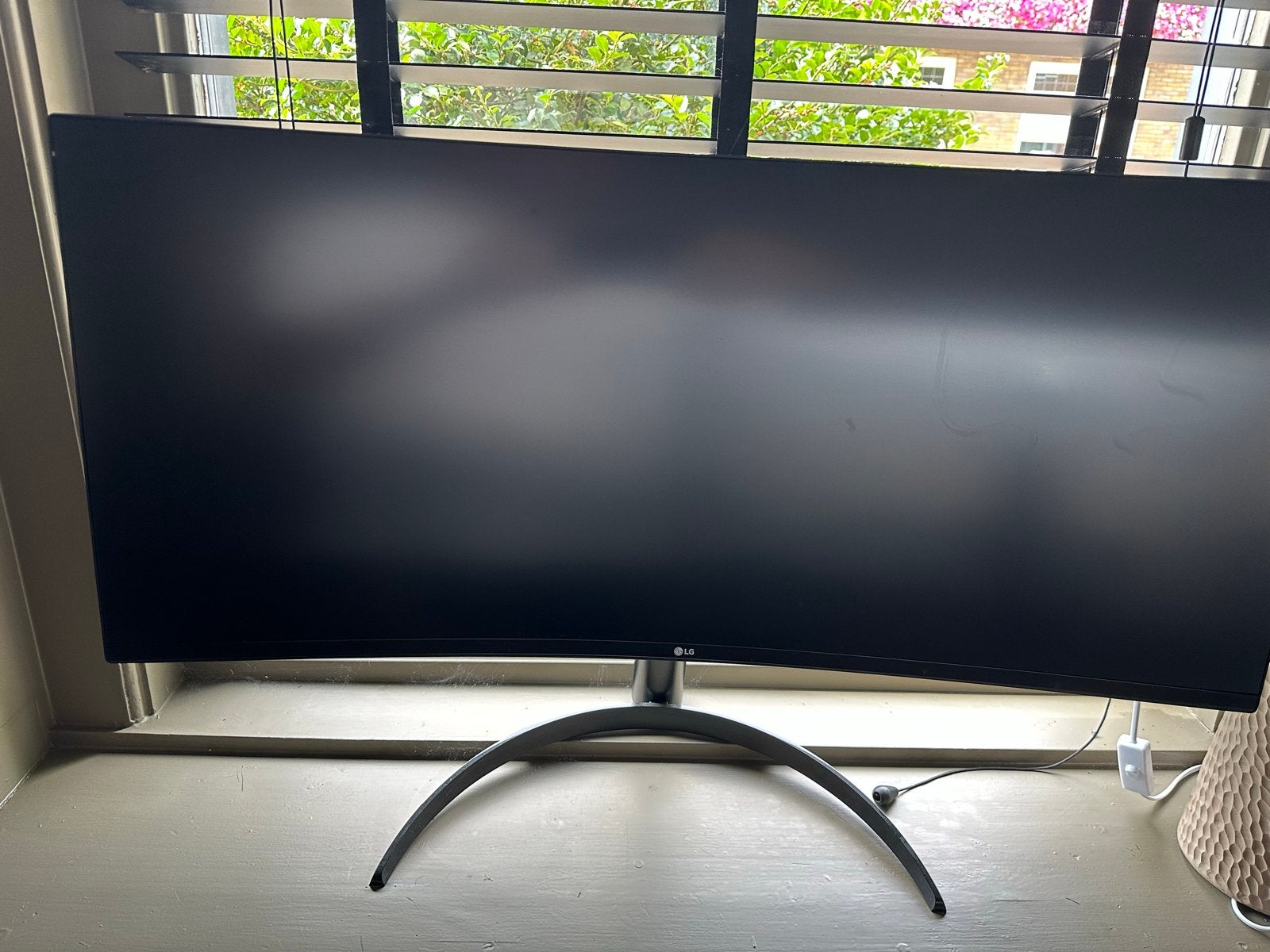 LG 34WP75C-B Ultrawide Curved Monitor - Zo goed als nieuw, HDMI, Curved, VA, Zo goed als nieuw