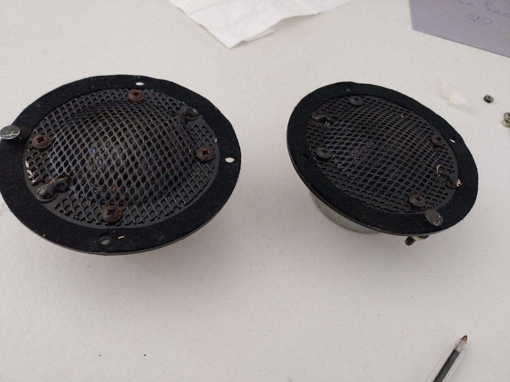 Seas tweeters type h 087 4 8 ohm, Audio, Tv en Foto, Luidsprekers, Gebruikt, Overige typen, Minder dan 60 watt, Ophalen