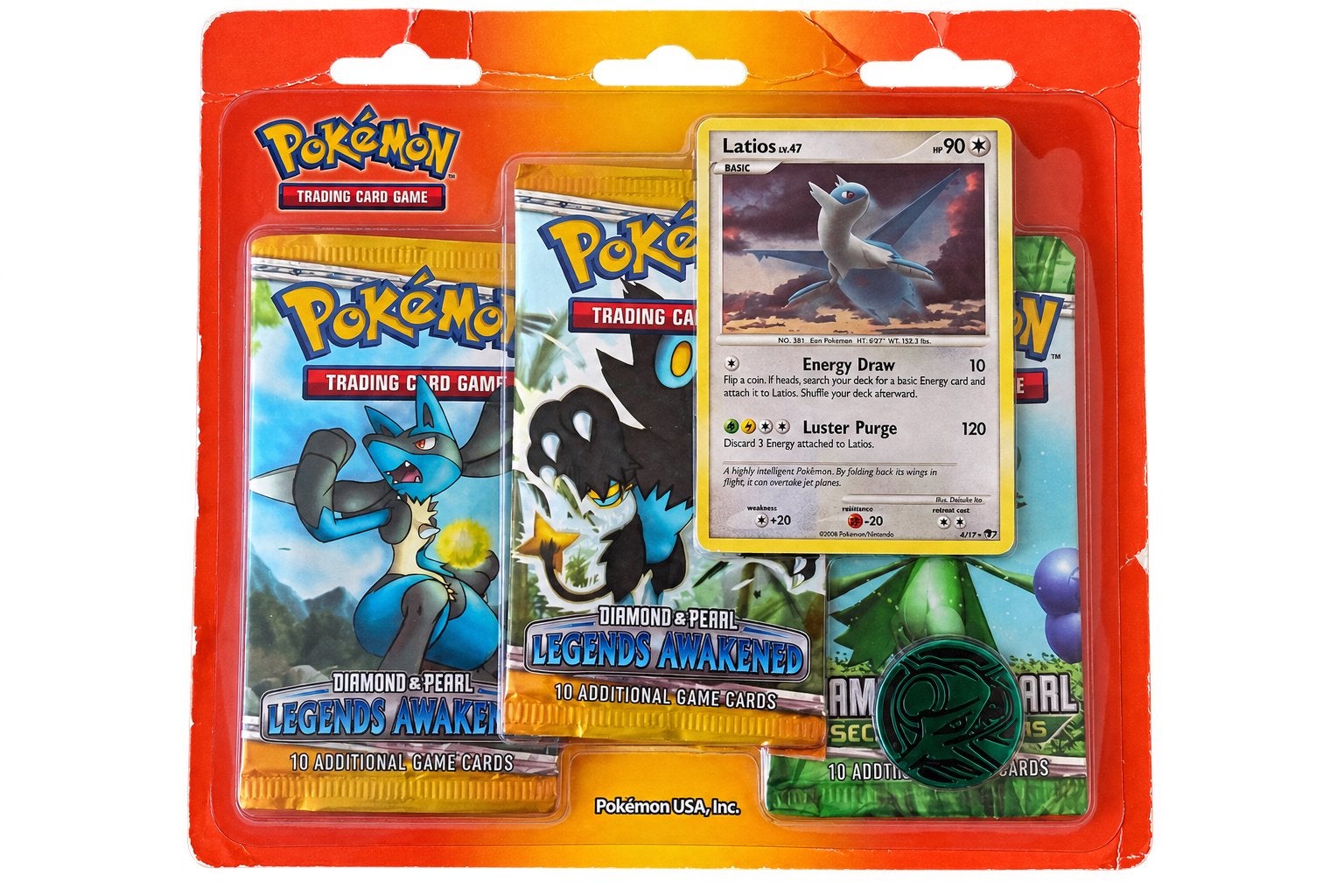 Pokémon 2008 Diamond & Pearl 3-Pack Blister Sealed, Ophalen, Nieuw, Booster