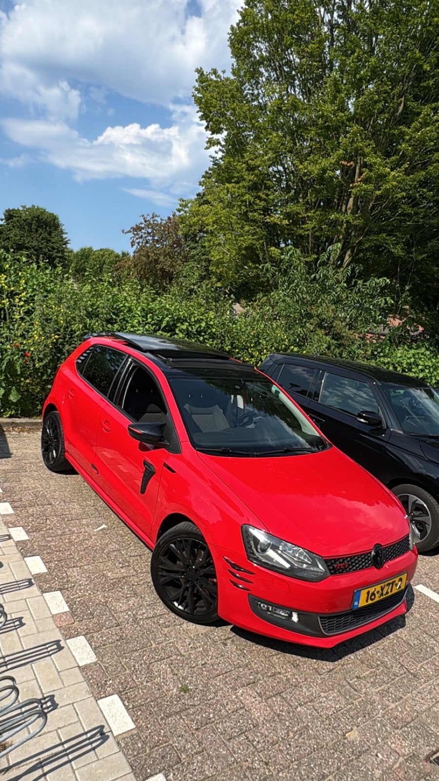 Volkswagen Polo 1.2 TSI 77KW DSG 2012 Rood, Auto's, 40 €/maand, 4 cilinders, Origineel Nederlands, 1200 kg