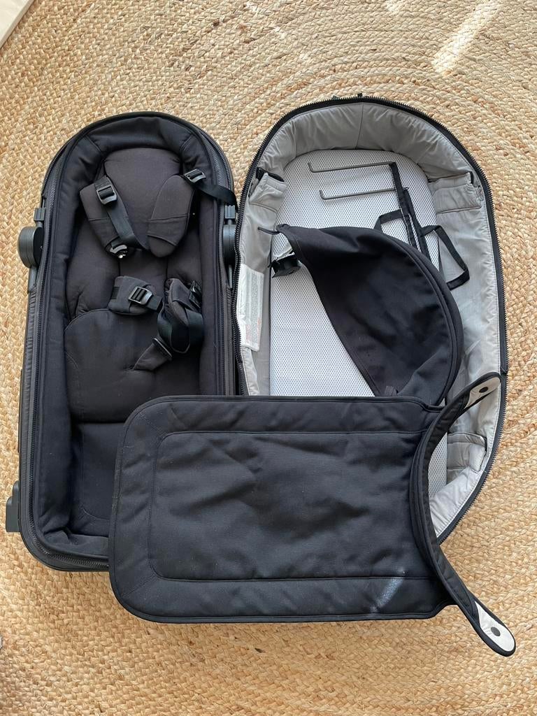 Joolz Geo 2 uitbreidingsset zwart, Kinderen en Baby's, Kinderwagens en Combinaties, Zo goed als nieuw, Combiwagen, Met reiswieg
