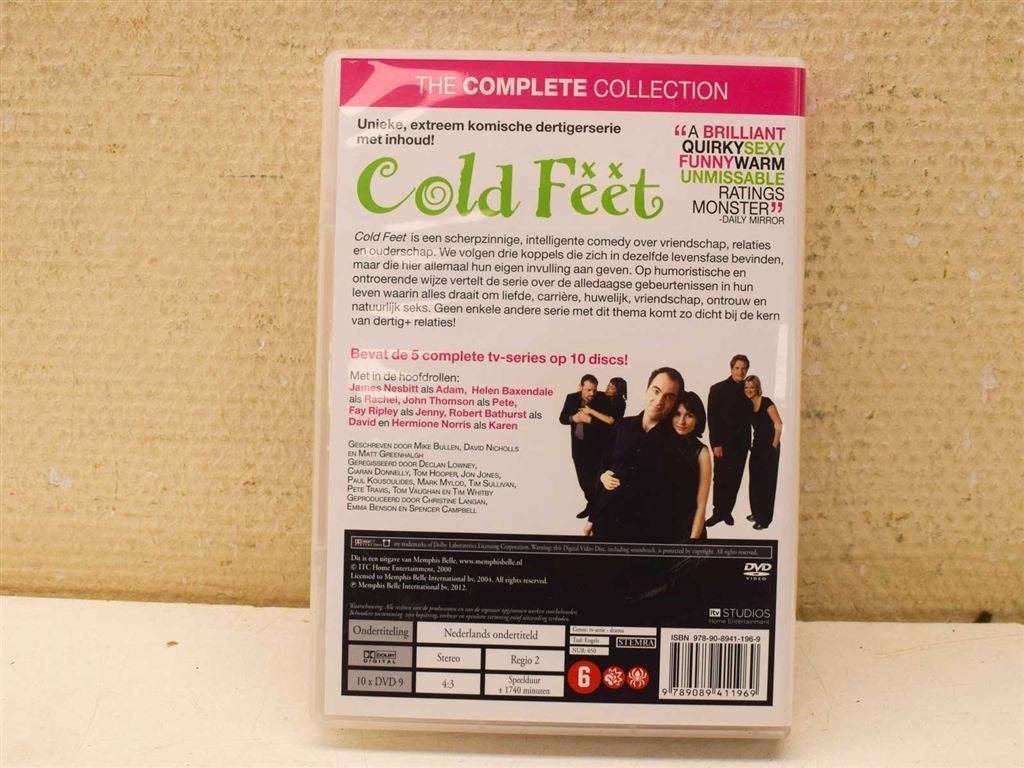 Cold Feet DVD boxset de complete serie 52201, Alle leeftijden, Ophalen of Verzenden, Gebruikt, Komedie