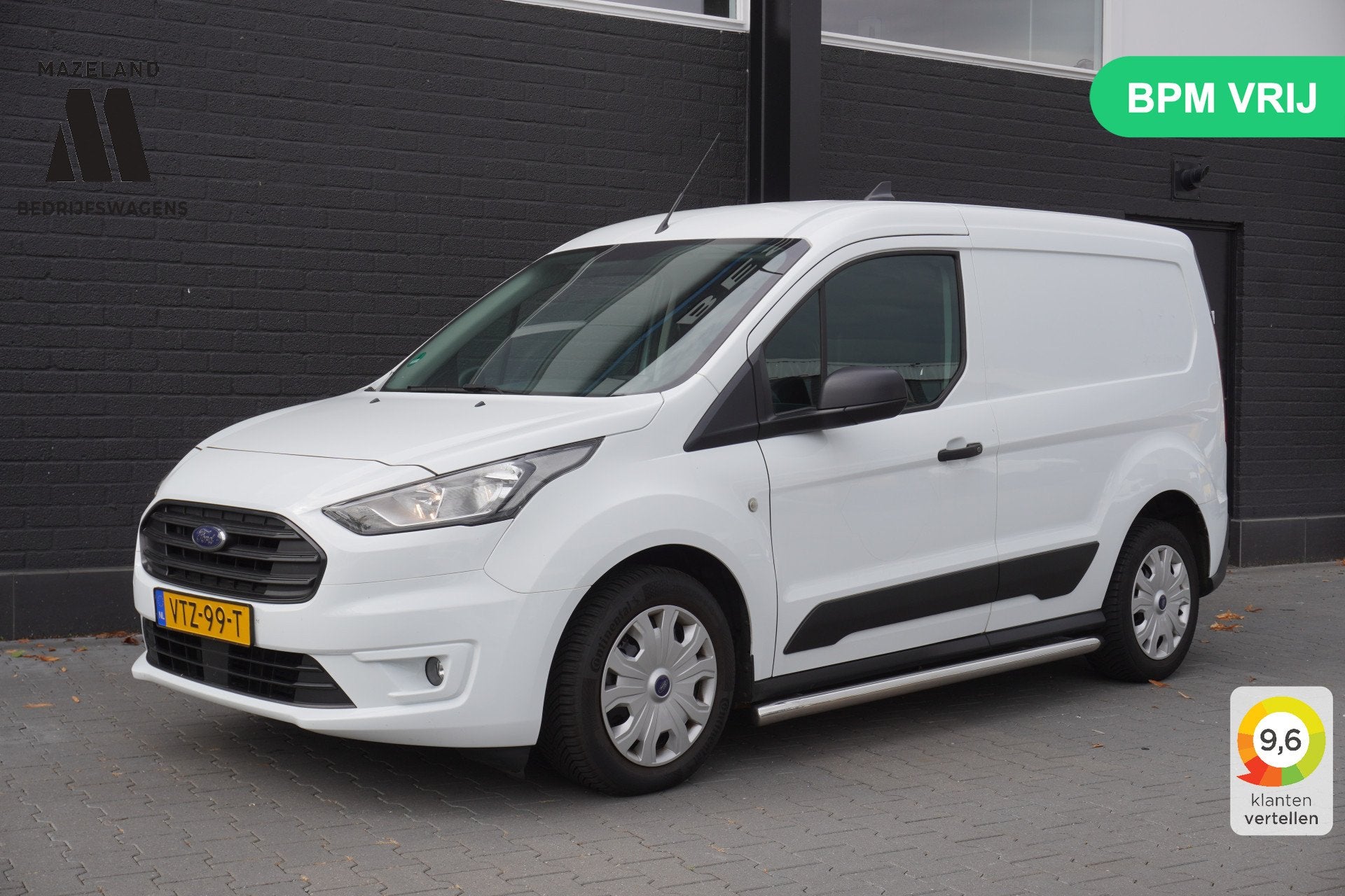 Ford Transit Connect 1.5 EcoBlue 100PK EURO 6 - Airco - Navi, Voorwielaandrijving, Gebruikt, 4 cilinders, 1462 kg