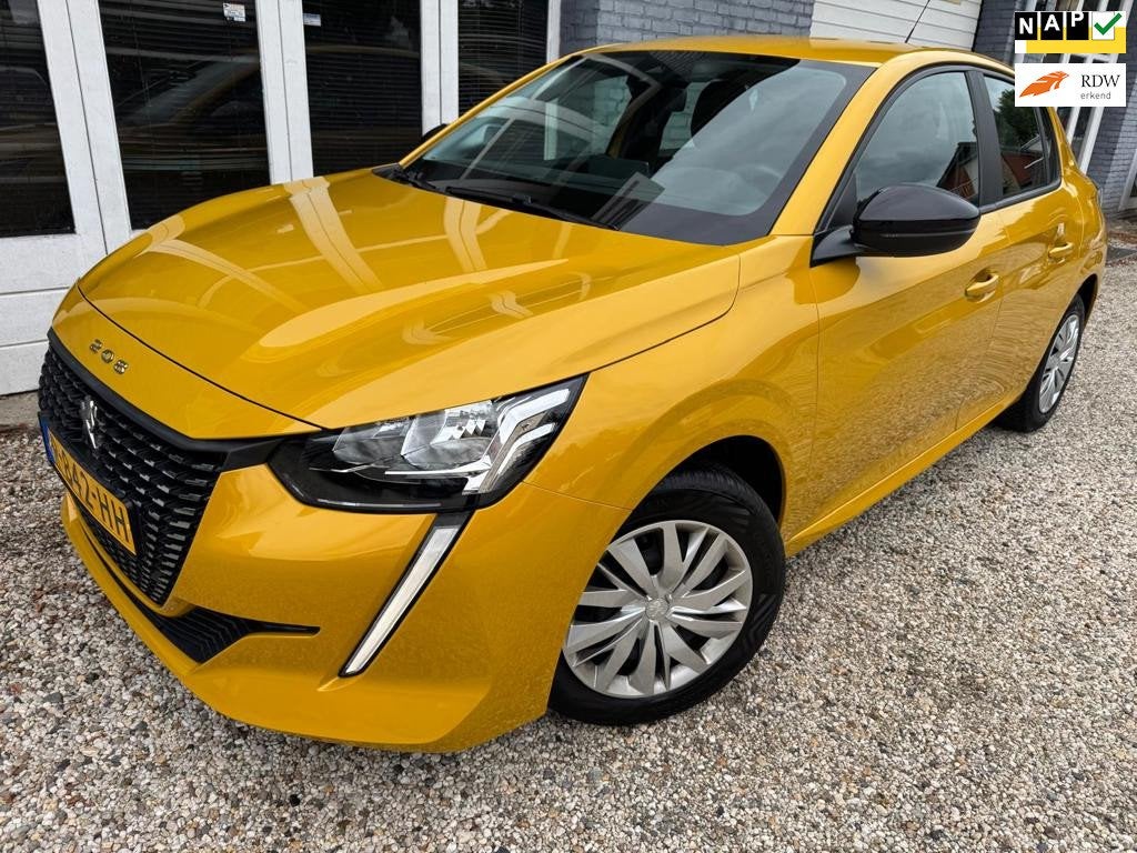 Peugeot 208 1.2 PureTech CARPLAY, CRUIS-C, AIRCO, VERW STOEL, Auto's, Voorwielaandrijving, Dealer onderhouden, 1199 cc, Bedrijf