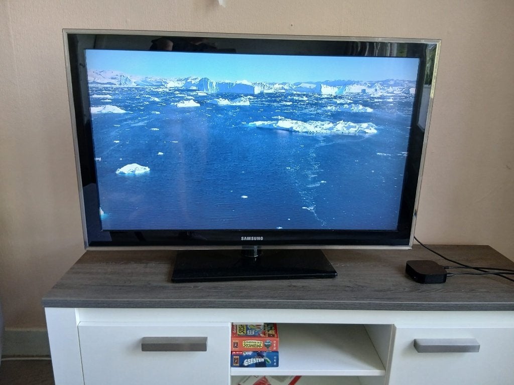 Samsung tv 43 inch, Ophalen, Gebruikt