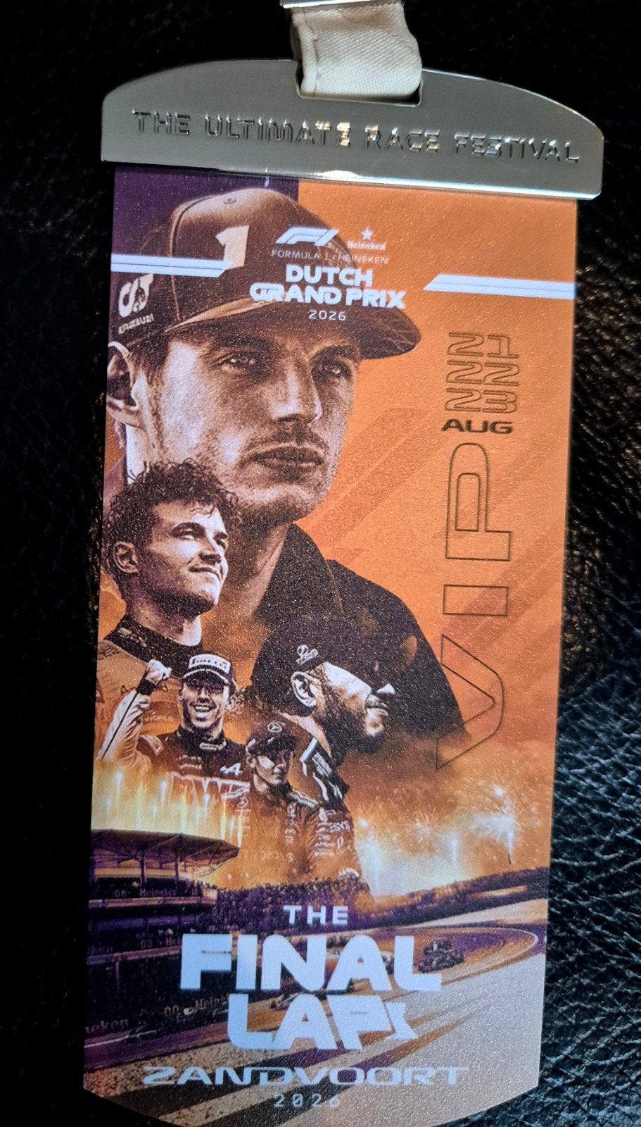 VIP pas laatste F1 race zandvoort, Ophalen of Verzenden, Nieuw