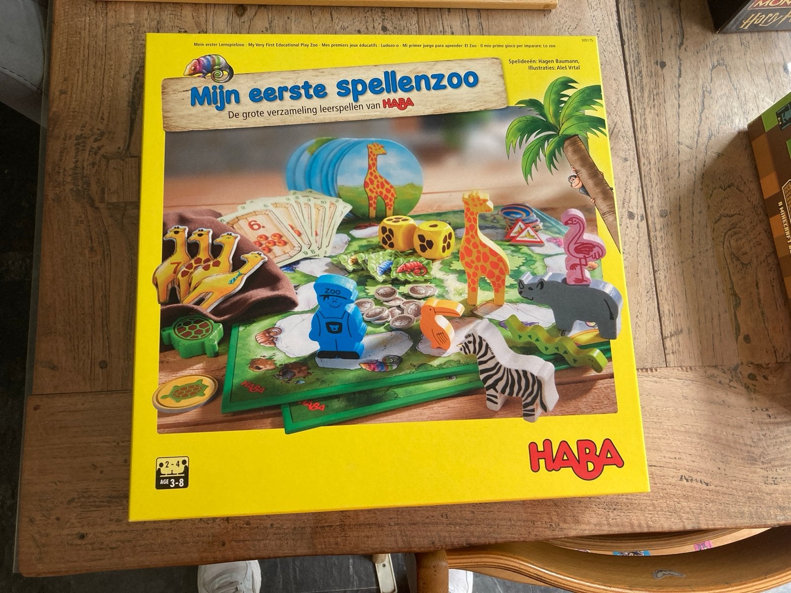 HABA Mijn Eerste Spellenzoo - Educatief Spel voor Kleuters, Hobby en Vrije tijd, Gezelschapsspellen | Bordspellen, Drie of vier spelers
