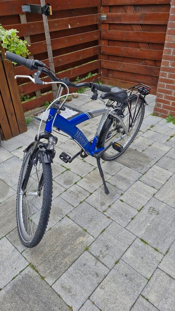Alpina fiets - Blauw/Zilver - Goede staat. 26 inch., Overige merken, Minder dan 10 versnellingen, Gebruikt, Velgrem