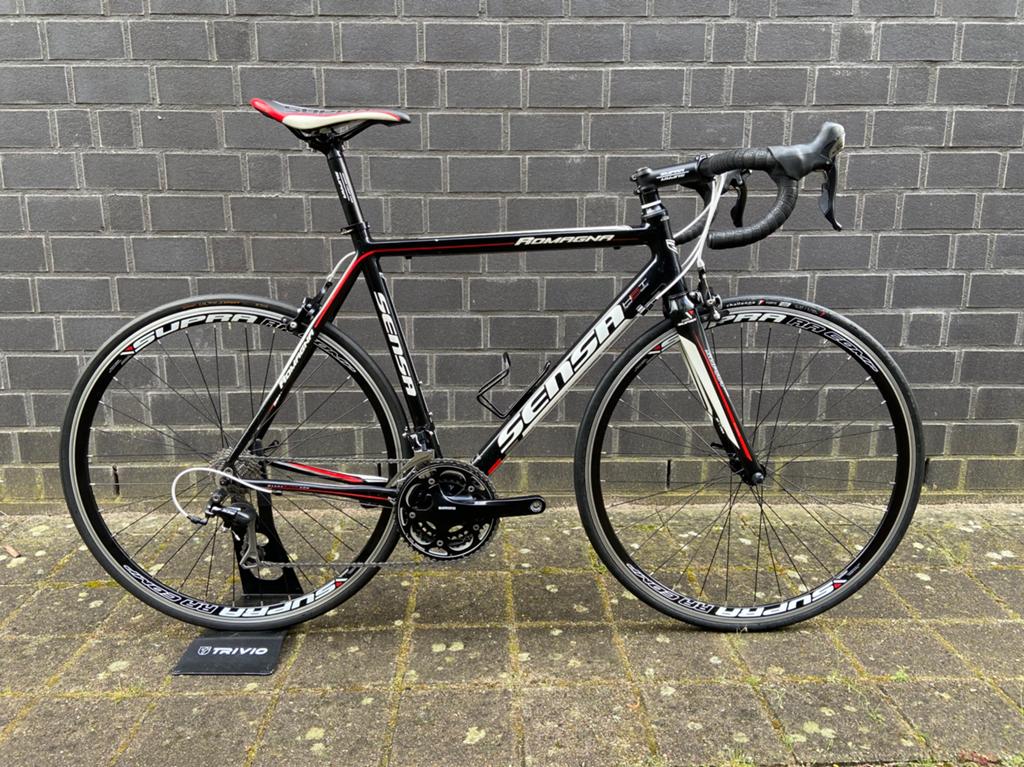 Sensa Romagna racefiets maat 56 cm Shimano 105 3x10 speed, Overige merken, Aluminium, Ophalen of Verzenden, Zo goed als nieuw