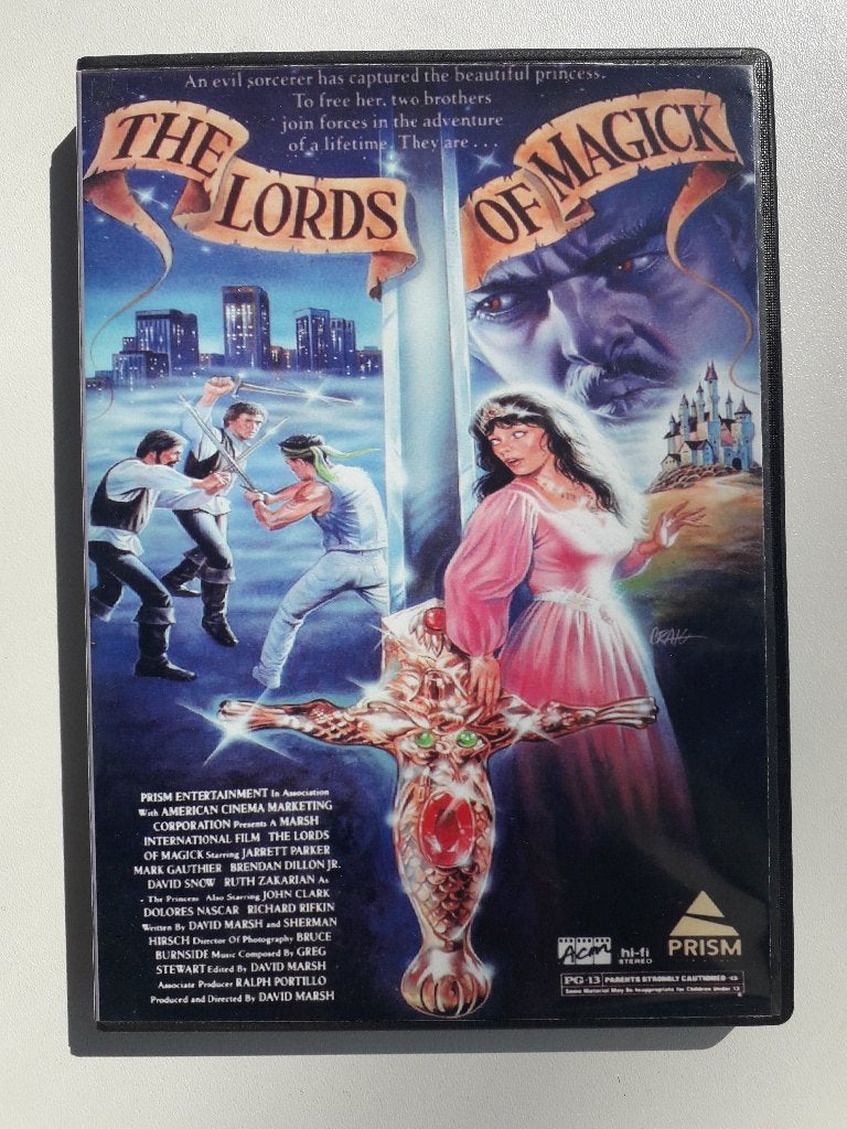 The Lords of Magick (1989) - DVD, Alle leeftijden, Ophalen of Verzenden, Gebruikt, Fantasy