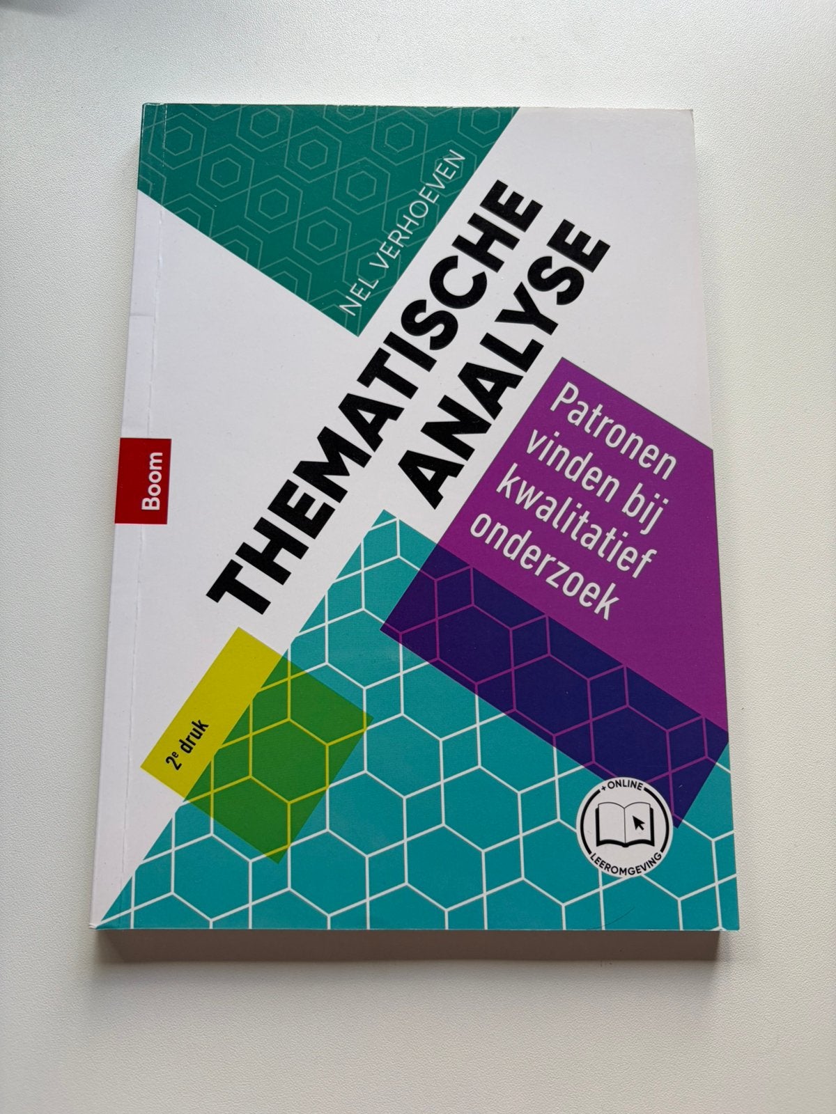 Thematische Analyse - Nel Verhoeven, Boeken, Ophalen of Verzenden, Beta, Zo goed als nieuw, HBO