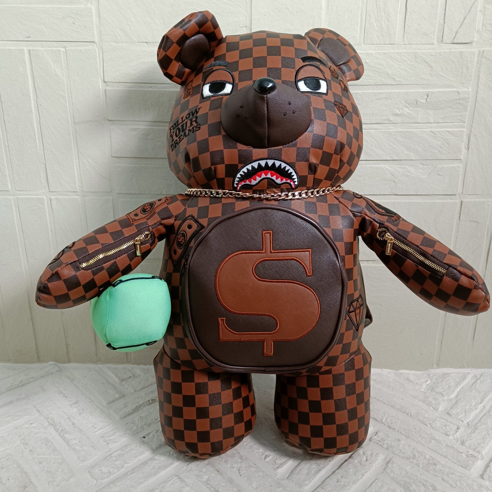 Sprayground teddybeer rugzak., Ophalen of Verzenden, Zo goed als nieuw, 40 cm of meer, 45 tot 60 cm