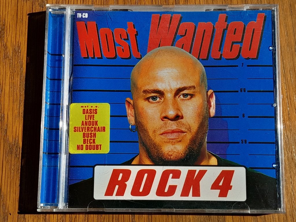 Most wanted rock vol. 4 cd, Ophalen of Verzenden, Gebruikt, Pop