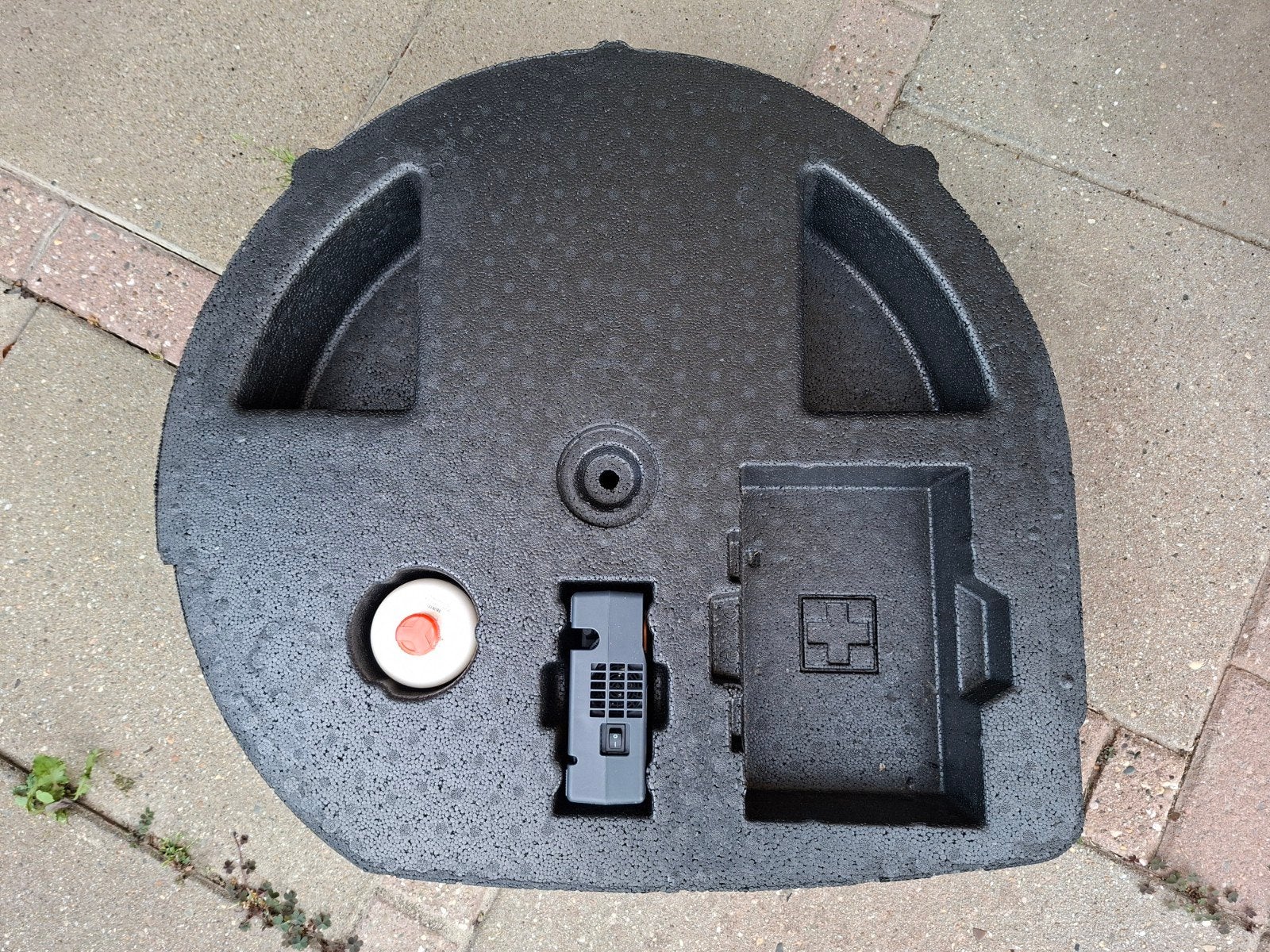 Qashqai J10 Piepschuim met Bandenreparatieset (2006-2013), Auto-onderdelen, Ophalen, Gebruikt, Nissan