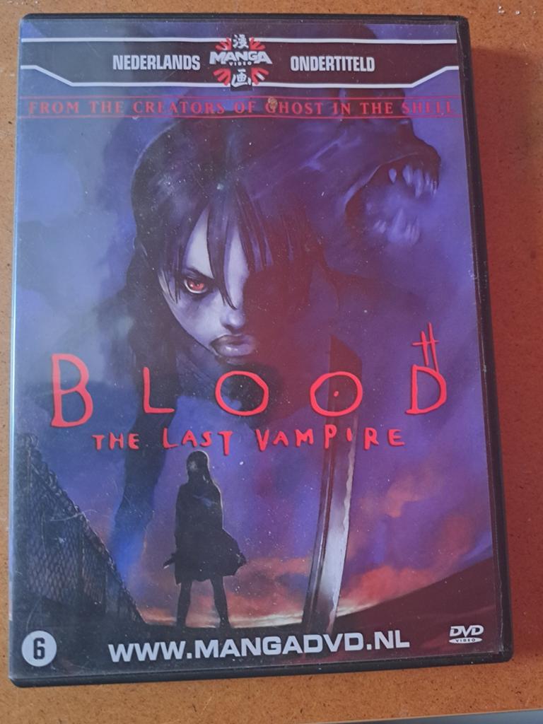 Blood The Last Vampire dvd anime, Vanaf 16 jaar, Ophalen of Verzenden, Zo goed als nieuw, Anime (Japans)