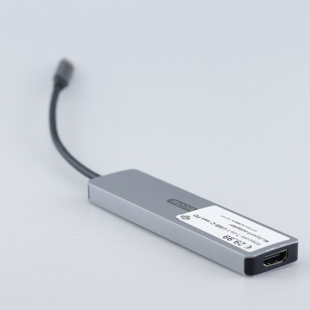 Sitecom 7-in-1 USB-C met PD Multiport-adapter, Computers en Software, Pc speakers, Sitecom, Zo goed als nieuw, https://www.sitecom.com/nl-nl/contact