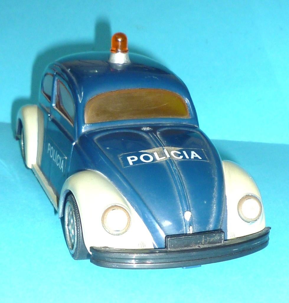 Zeldzaam VW  politie autootje -  Policia ( Portugal), Ophalen of Verzenden, Overige soorten, Nederland, Miniatuur of Beeldje