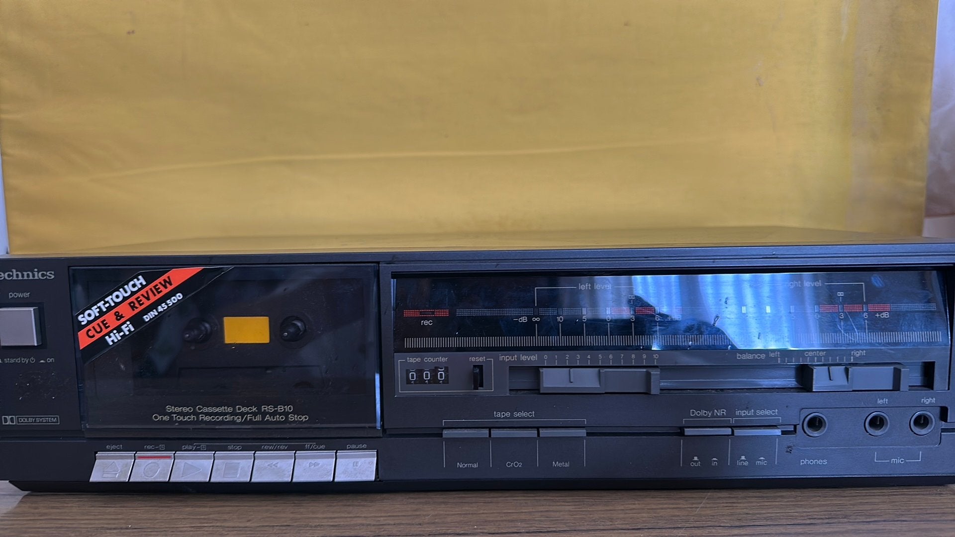 Audio / Technics Cassette Deck Rs-B10, Ophalen of Verzenden, Overige merken