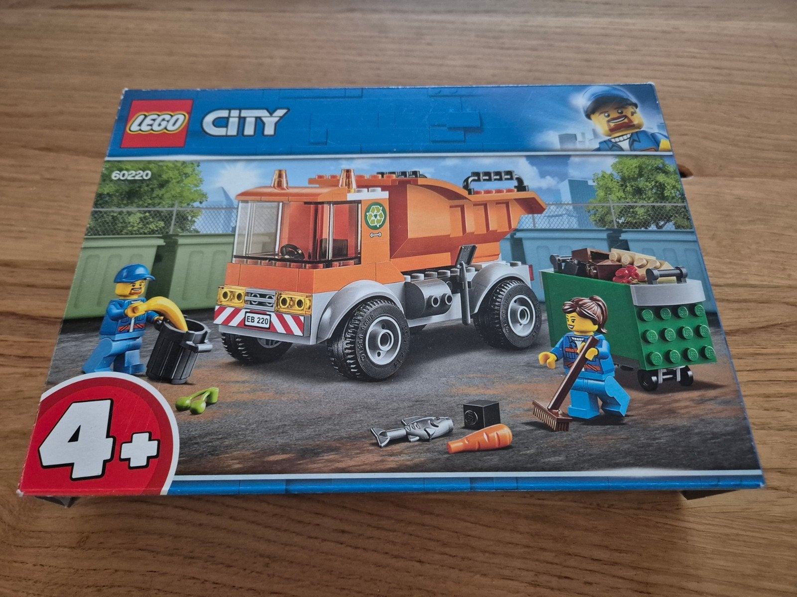 Lego City Vuilniswagen 60220 - Compleet en Gebruikt, Inclusief instructies, Lego, Ophalen of Verzenden, Complete set
