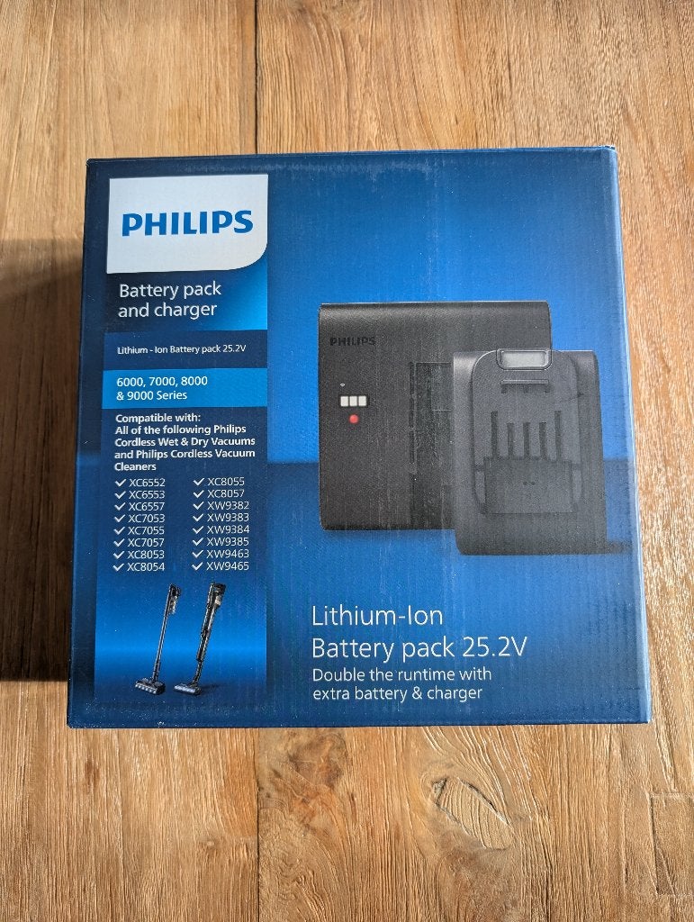 NIEUW: Philips batterij voor een draadloze stofzuiger, Ophalen of Verzenden, Nieuw