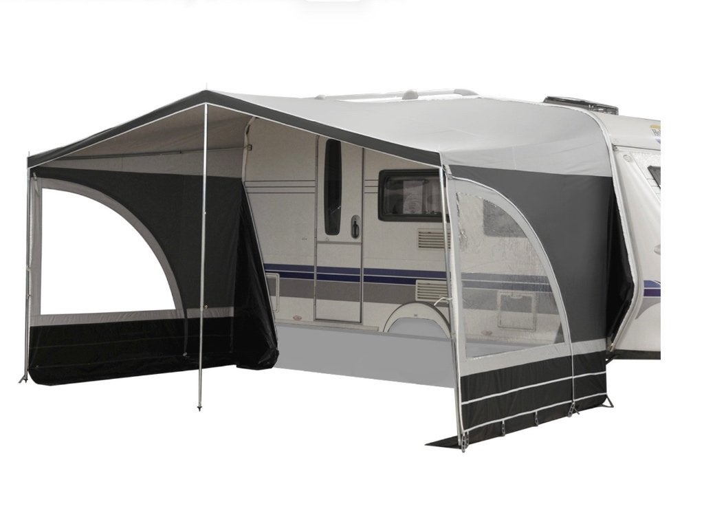 Obelink Panorama Grey 240 Caravanluifel Aluminium Frame 28mm, Caravans en Kamperen, Voortenten en Luifels, Ophalen, Zo goed als nieuw